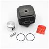 DORFEY Kit cilindro e pistone da 33,3 mm e 36,5 mm adatto for Homelite S30 S25 ST155 ST175 ST185, decespugliatore, tagliabordi, parti for tagliabordi da 25 cc.(S25 33.3mm)
