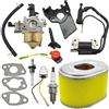 UHESWQ Adatto for H/o/n/d/a GX160 GX200 5.5HP 6.5HP Motore WP30X Pompa acqua 16100-ZH8-W61 Carburatore con kit di messa a punto