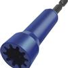 Yhenlovtt Elettricista Wire Twist Gadget con codolo Esagonale 1 Over 4 Mandrino per Trapano Elettrico Trapano Driver - Include 100 Filo Plastica Blu per Installazione Rapida Ergonomica Connettore Filo