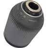 Hrtyvhin Mandrino a sgancio rapido da 1 - 10 mm, filettatura da 1/2 pollici, pinze, adattatore a sgancio rapido, elettrico, senza chiave, per avvitatore a percussione