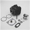 DORFEY Kit cilindro pistone for motosega da 43 mm, 45 mm e 45,2 mm, adatto for motoseghe a benzina cinesi da 4500, 5200, 5800, 45 cc, 52 cc, 58 cc.(4500 43MM)