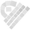 Hoement 1set Reballing Per Saldatura Ic Strumento Per Riparazione Laptop e Smartphone Stencil Precisione Per Schede e Gpu
