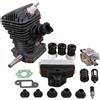 LIWaaGe Kit ammortizzatore AV for cilindro, pistone, carburatore e gruppo motore da 42,5 mm for motoseghe MS250 MS230 025 023