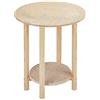 Aranaz Mueblear 21000 Gazte tavola rotonda legno senza vernice, Legno, Sans Vernis, 45x55cm
