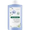 Klorane Fibre di Lino Shampoo alle 400ml - Shampoo Volumizzante