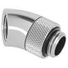 BARROW Adattatore Barrow 45 gradi G1/4 pollici maschio a G1/4 pollici femmina girevole Argento [TWT45-B01 S]