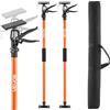 VEVOR Asta di Supporto, Confezione da 2, Telescopica Rapida in Acciaio da 116-290 cm, Sistema Regolabile a 3 Mani, Capacità Fino a 70 kg, per Martinetto per Armadietti, Barre di Carico