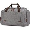 FANDARE Borsone da Viaggio in Tela Uomo Borsa Palestra Borsa Sportiva Donna Borsone Piscina Grande Borsone Nascita Ospedale Grigio