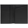 PIQUADRO - Porta Passaporto in Pelle - Unisex - Nero | Scomparti organizzati, Slot tessere, Viaggio, Compatto