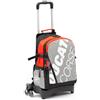 PRESTIGE & DELUXE Zaino Trolley 3 ruote Ducati Corse, 2 Scomparti per scuola primaria e secondaria ragazzo bambino, comodo, sicuro, veloce e divertente