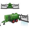 JAMARA Fendt, Carrello per barili Serbatoio da 450 ml, Funzione spruzzo on/off, Gancio di Traino Anteriore, distributore di Tubo Pieghevole Manuale, Colore Verde, 405235
