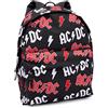 AC/DC Zaino Adulti Adolescenti Teens Band Musica Lightning Zaino 16 One Size
