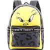 KARACTERMANIA Looney Tunes Tweety (Titti) Trouble-Zaino Fashion, Giallo, 24 x 32 cm, Capacità 10 L