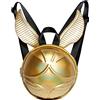 KARACTERMANIA Harry Potter Golden Snitch-Zaino Sfera, Dorato, 20 x 20 cm, Capacità 4 L