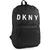 DKNY - Zaino Sportivo e Zaino Scuola Ideale per Ragazzi, Zaino Scuola Superiore e Zaino Nero di Qualità, Nero