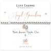 Life Charms Braccialetto con angelo custode gallese (Mae'n Angel Gwarcheidiol)