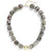 BREPINE Collane colorate da donna multicolore con grandi perline quadrate in resina collana alla moda audace collana di perline