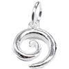 BBDMind 5 ciondoli a spirale in argento Sterling 925, a spirale Nautilus, a forma di spirale e Argento, cod. AYX1706