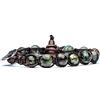Tamashii Bracciale Tamashii TAMASHII TIBET bhs900-75 Tessuto Turchese