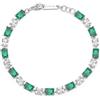 Brosway Bracciale Donna in Argento e Life Green | Collezione Fancy - FLG16