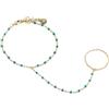 Chiara Feragni CHIARA FERRAGNI Bracciale Donna in Acciaio, Smalto, Collezione TURQUOISE, Baciamano, Turchese - J19AYT09