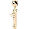 P D PAOLA PDPaola Ciondolo Argento Sterling 925 Placcato Oro CH01-009-U