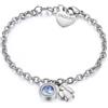 S'Agapõ Bracciale Donna in Acciaio e Cristalli Swarovski© con Simbolo Angelo | Collezione Lucky Light - SKT13