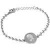 amorili Bracciale Donna San Padre Pio in Acciaio Inossidabile - Gioiello Religioso Elegante con Medaglietta Sacra - Idea Regalo Fede e Spiritualità bcc2465c
