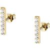 LA PETITE STORY Orecchini Donna in Argento 925‰., Zirconi, a Barra Lunga, Collezione SILVER, Idee Regalo Amica