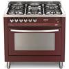 Lofra PRG96MFT/C Piano cottura Borgogna Gas A