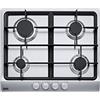 BYUP FRANKE Piano cottura FHSL6044GAVXS cm 60 acciaio inox griglie in ghisa