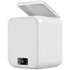 Generic Lavatrice a parete, portatile, compatta, mini lavatrice automatica, con 2 modalità di lavaggio, adatta per vestiti per bambini, biancheria intima, per appartamento e bagno.