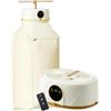 ROSEEONNE Asciugatrice portatile for vestiti, piccola, silenziosa, ad asciugatura rapida, con timer e telecomando, asciugatrici a vapore for indumenti Asciugatrici(One Size)