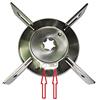 Franza Alpes Inox Griglia in acciaio inox per spartifiamma Ø 70 mm. Ultrarapido serie 2010 - G6919 - Prodotto originale