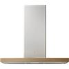 ELICA CAPPA DA PARETE BIO WH/A/90 ROVERE - PRF0147266 BIANCO FABBRIO NATURALE