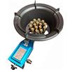 Generico Fornello A Propano A Un Bruciatore, Padella Ad Alta Temperatura Con 16 Cavità, Fornello A Gas Da 9-14,5 KW, Griglia For Pentole Anti-slittamento(15 nozzles)