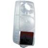 PROPOSTEONLINE Vetro Fanale realizzato per Fiat 500 F/L/R dal 1965 al 1975 posteriore Destro Luce bianca