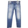 Diesel Buster R95T8 Jeans Uomo W34/L34 Blu Taper Sottile Non Allungabile Antico