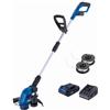 Scheppach Tagliabordi a batteria 2 in 1 C-LT300-X + batteria 2Ah + caricabatteria