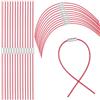 Eyoloty 32 pezzi F016800181 filo per decespugliatore Bosch Home and Garden Art 26 Combitrin, filo extra forte, lunghezza: 26 cm, diametro: 2,4 mm
