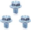 Gubeter 3Pcs Kit di viti per avviamento a strappo, per motore Per HONDA Gx120 Gx140 Gx160 Gx200 Gx240 Gx270 Gx340 Gx390, 90008-Ze2-003