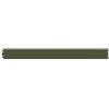 vidaXL Bordure per Prato 10 pz Verde Oliva Acciaio Laminato a Freddo, Bordatura del Bordo del Giardino, Bordatura del Letto del Giardino, Bordo del Giardino