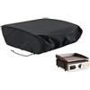 Azatemgo copertura per plancha in tessuto oxford 420D - telo copertura barbecue Gas - impermeabile, anti-UV e antipolvere - nero - adatto per uso esterno(65 x 60 x 25 cm)