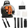 Worparsen 63CC 665 CFM 2 Tempi Ventilatore a Gas Foglia Ventilatore per prato prato Raffreddamento Ad Aria Benzina Basso Consumo di Carburante Zaino Spazzaneve per Garden Lawn Care (Consegna Veloce dal Regno