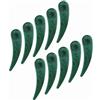 JOLGRDWS 10PCS 83 millimetri di Plastica Prato Rasaerba Tagliaerba Kit di Taglio Lama di Ricambio for Bosch ART 23-18 Li/26-18Li Strimmer