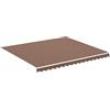vidaXL Tessuto di Ricambio per Tenda da Sole Marrone 4x3,5 m