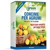 Green Ravenna Concime fertlizzante nutrimento granulare lenta cessione agrumi Limoni 1 kg NPK