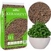 BIOVITA decorative stones & garden miner BIOVITA - Argilla espansa granulata per drenaggio, 8-16 mm, argilla espansa granulata per piante da interno, 18 l