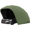 Generic Generisch Tettoia per carport retrattile robusta e completamente automatica | tenda portatile per deposito garage per auto | riparo esterno