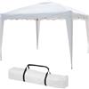 Ma Maison Gazebo Pieghevole 3x3 Metri Impermeabile, Struttura in Metallo -Resistente ai Raggi Solari, Tenda da Esterno, Giardino, Fiere, Campeggio, Stand, Mercato- Sacca per il Trasporto